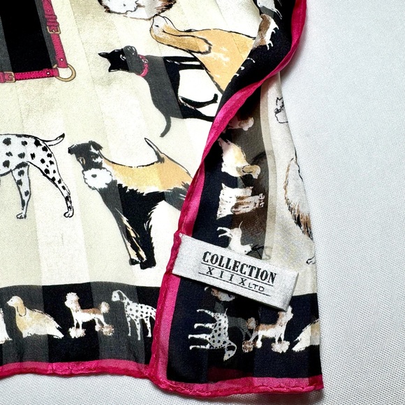 Salvatore Ferragamo Animal Print Silk Scarf - Picture 5 of 9